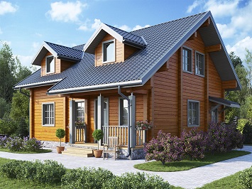Дом из бруса ДБ-135
